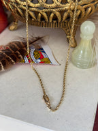 Vintage 14k Yellow Gold Twisted Rope Chain