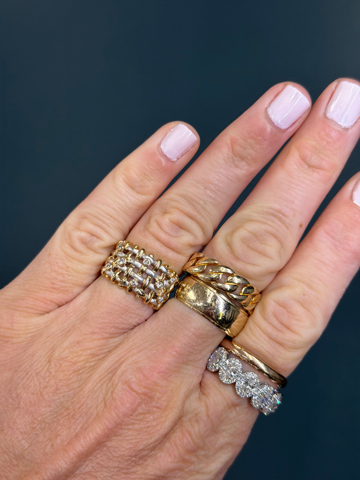 14k Yellow Gold Calypso Ring