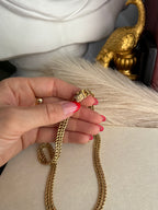 Vintage 14k Multi-Curb Chain