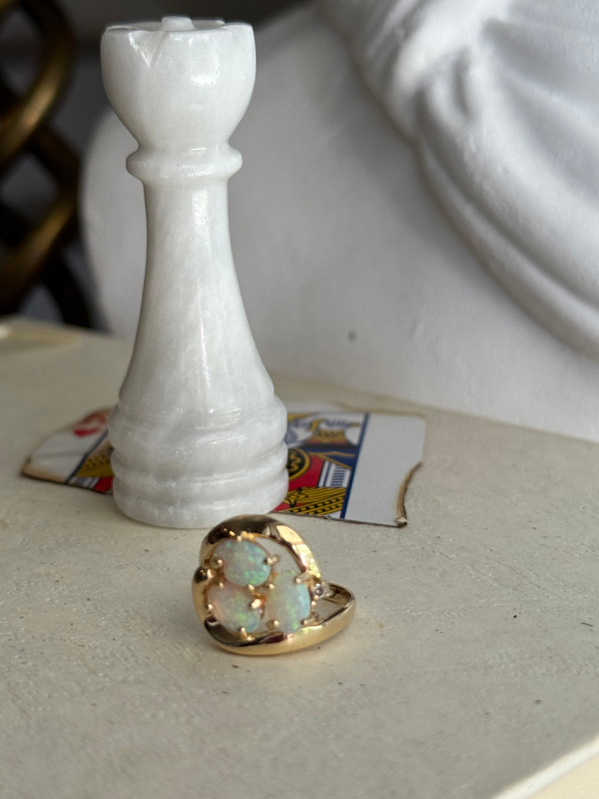 Vintage 14k & Opal Ring