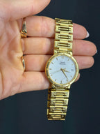 Original Vintage Piaget 1990s “Dancer” 18k Yellow Gold 31 mm 100 grams