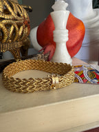 Vintage 14k Triple Rope Bracelet