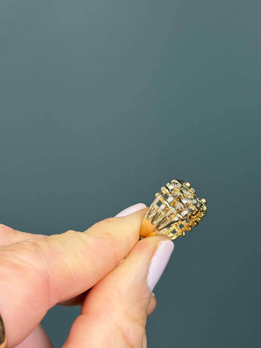 14k Yellow Gold Calypso Ring