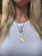 Vintage 14k Yellow Gold Cameo Pendant