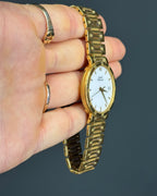 Original Vintage Piaget 1990s “Dancer” 18k Yellow Gold 31 mm 100 grams