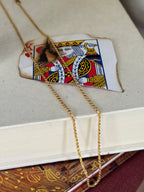 Estate 14k Diamond Cut Yellow Gold Rope Chain