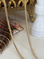 Estate 10k Yellow Gold Foxtail Chain