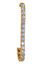 Exquisite Natural Diamond Tennis Bracelet 21.85 cttw 14k yellow gold