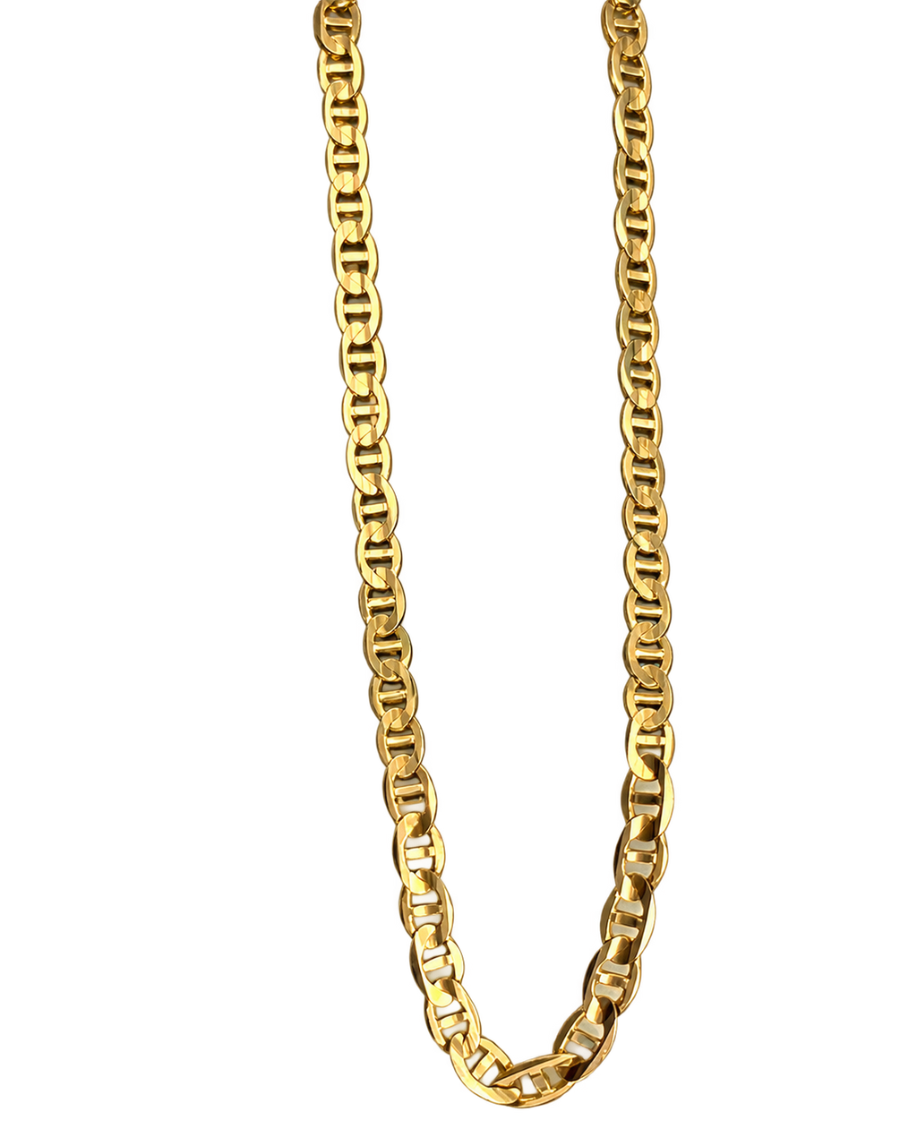 Vintage 14k Flat Mariner Chain