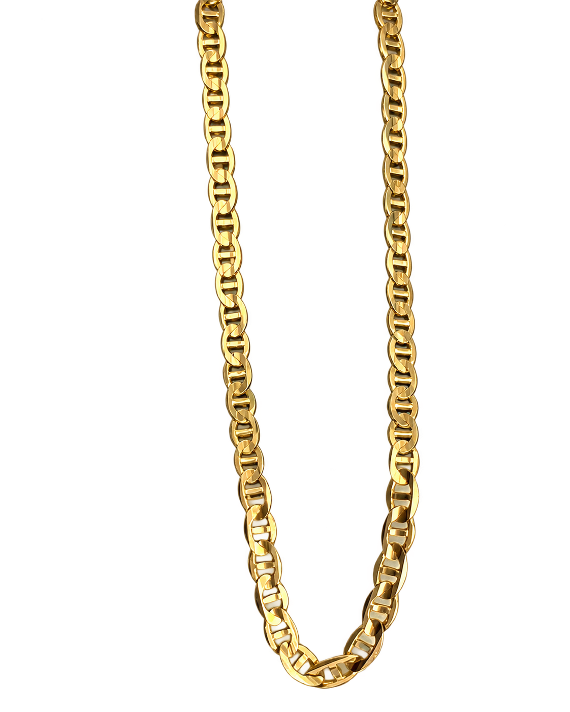 Vintage 14k Flat Mariner Chain